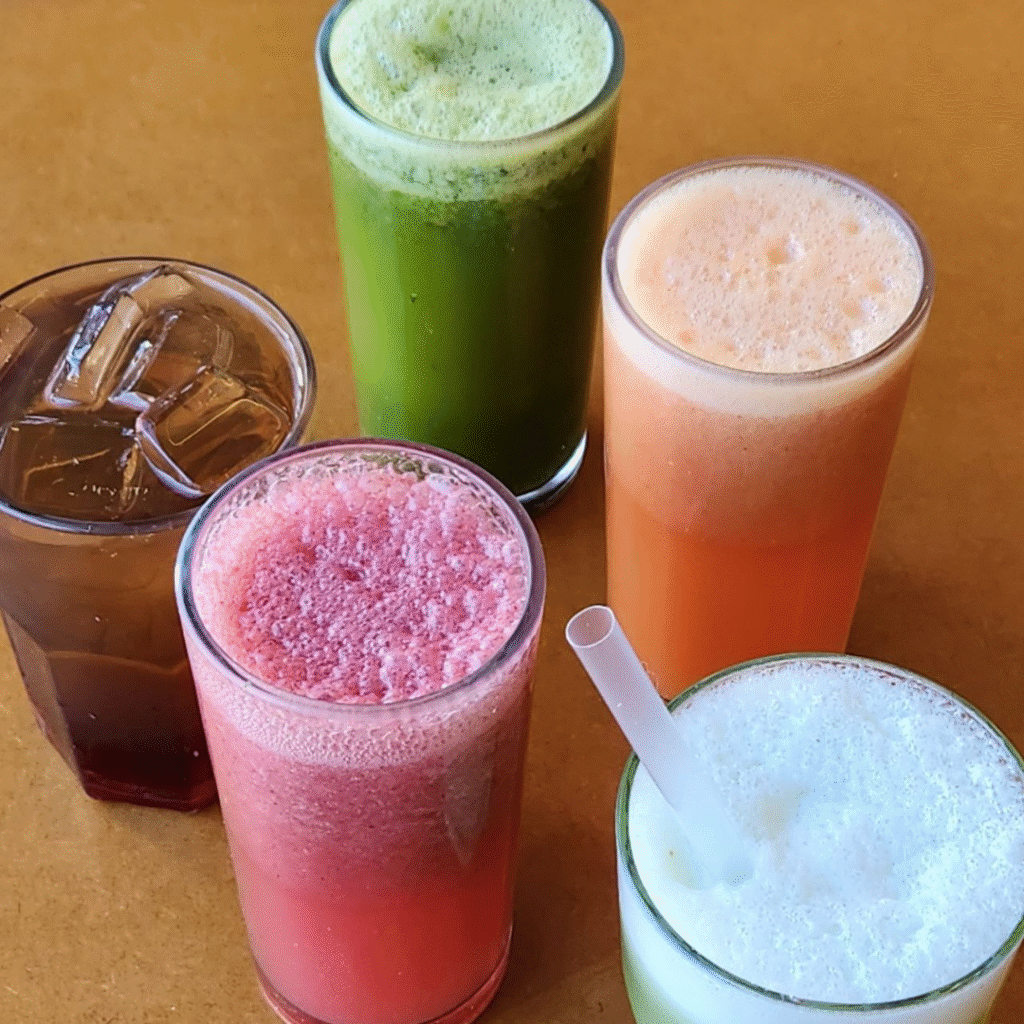 Sucos diversos na padaria planalto sao carlos